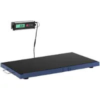 Steinberg Systems Tierwaage - 180 kg / 0,05 kg - 96,5 x 51 cm - Antirutschmatte - LCD SBS-PS-1800