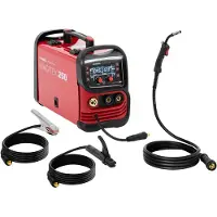 Stamos Germany MIG/MAG-Schweißgerät - 180 A - 60 % Duty Cycle - WIG Liftarc - E-Hand - Flux MAGITEX 250