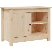 vidaXL TV-Schrank 70x36,5x52 cm Massivholz Kiefer