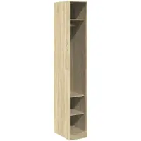 vidaXL Kleiderschrank Sonoma-Eiche 30x50x200 cm Holzwerkstoff
