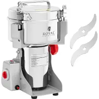 Royal Catering Gewürzmühle elektrisch - 1000 g - 20 x 9 cm - 3000 W - RCMZ-1000N