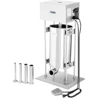 Usorteret Wurstfüller - 15 L - elektrisch - inkl. 4 Füllrohre - RCWF-15LE-H
