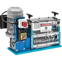 MSW Kabelschälmaschine - 750 W - 10 Einschübe - 25 m/min -WIRESTRIPPER-Y38