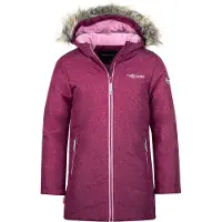 TROLLKIDS Mädchen Wasserdichte Jacke Rotwein 133-229 Grösse 152