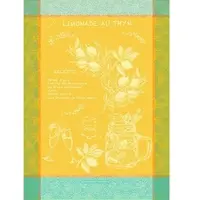 Garnier -THIEBAUT Geschirrtuch LIMONADE AU THYME 56 x 77 cm 100% Baumwolle