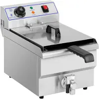 Royal Catering Einstellbare elektrische Fritteuse - 10 l 3200 W