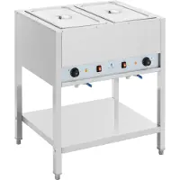 Royal Catering Freistehender Gastronomieofen mit Sockel 2 x GN 1/1 1265 W