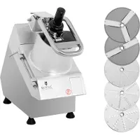 Royal Catering Elektrischer Gemüseschneider, Obst 205 mm Ø 5 Scheiben 750 W