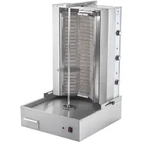 Royal Catering Dönergrill - 6000 W - 400 V - inkl. Grillspieß und Schaufel