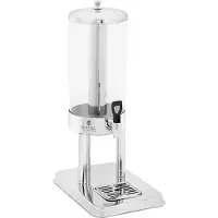 Royal Catering Saftspender - 5,5 L - mit Kühlsystem - Edelstahl / Kunststoff - Royal Catering
