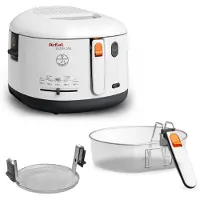 Tefal Fritteuse FILTRA ONE (FF1631), 2,1 l, 1,2 kg, Einzelbild, Anthrazit, Weiß, 1900 W, China