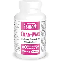 SuperSmart Cran-Max Dietary Supplement - 60 Vegi-Kaps