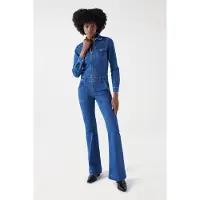 Salsa Jeans Destiny Overall Blau 32 / 34 Frau Blau 32