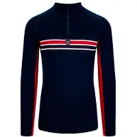 Dale of Norway Aksla Masc Baselayer Half Zip navy red offwhite (C00) XXL
