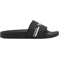 Hackett für Herren. HMS21287 Flip Flops mit Logo Sports schwarz (44), Wohnung, Keine, Lässig, Strandbekleidung