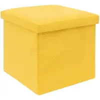 Intirilife Faltbarer Sitzhocker mit Stauraum