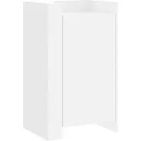 vidaXL Sideboard Weiß 45x35x75 cm Holzwerkstoff