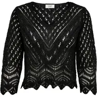 JDY Strickpullover "JDYNEW SUN 3/4 CROPPED PULLOVER KNT NOOS"