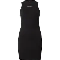 Tommy Hilfiger Sommerkleid Lala DW0DW17934 Schwarz Slim Fit