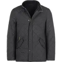 Barbour Powell Steppjacke, Schwarz L
