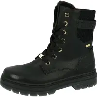 Tom Tailor Schnürstiefel Schwarz