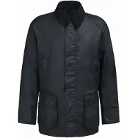 Barbour Jacke Ashby Wax Jacket Herren Black Classic-M
