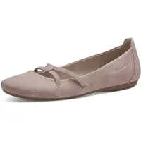 Tamaris Ballerina "Caterina" Flats, Festtagsmode, Slipper mit Gummizugriemchen