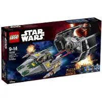 LEGO SW-Vader's TIE Advanced vs. A-Wing Starf (75150) Spielwaren GmbH