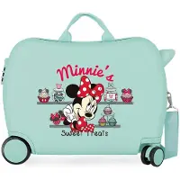 Joumma Bags für Mädchen. 2349824 Kinderkoffer Minnie's sweet treats That's Easy 2 multidirektionale Räder -38x50x20cm- türkis (OSFA), Grün,