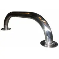 AstralPool Edelstahl Ø-handlauf Mit Befestigungsflanschen 43mm 2.5m
