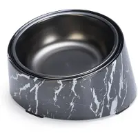 Designed By Lotte Melamin-Katzennapf Vita, schwarz - 160 ml, Ø 13,5 cm
