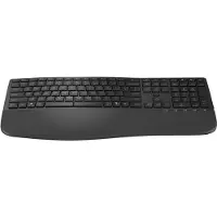 HP 685 Comfort Dual-Mode-Tastatur, Volle Größe (100%), Kabellos, RF Wireless + Bluetooth, Membran Key Switch, Schwarz