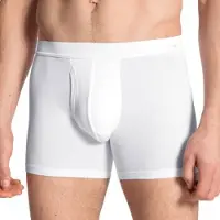 Calida Boxer "Evolution" Logo-Schriftzug, Single Jersey, ohne Eingriff