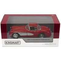 KINSMART KINS Die-cast Modell 1957 Chevrolet Corvette, 1:34, ast 4