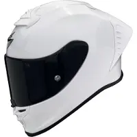 Scorpion EXO-R1 Evo Air FIM Racing #1 Solid Pearl Weiß Integralhelm Größe M