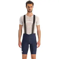 Sportful Kurze Fahrradhose mit Trägern - CLASSIC - Blau 3XL