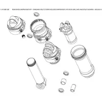 RockShox Hinterer Dämpferkörper/ifp Sidluxe Standard Eyelet