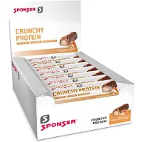 Sponser Sport Food Crunchy Proteinriegelbox Himbeere 50g 12 Einheiten
