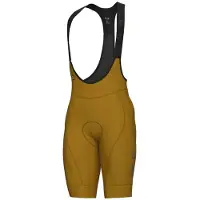 ALÉ Kurze Fahrradhose mit Trägern - PR-E MAGIC - Gelb XL