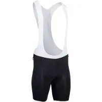 Silvini Banari MP1810 – Innenhose Herren elastisch Latzhose mit Sitzpolster schwarz-weiß größe L 3121-MP1810-08014