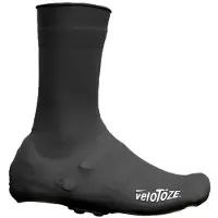 VeloToze Silicone Snap Road Überschuh S (37-40) Schwarz - wasser- und winddic....
