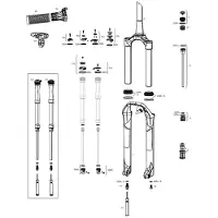 RockShox Sid Ultimate Manual Boost 15x110 Mm 42 Offset Debon Air Mtb-gabel