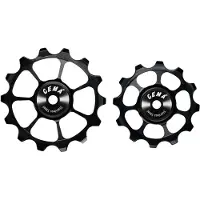 Cema 10/11v Alloy Stainless Steel Fahrrad-schaltröllchensatz