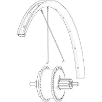 Mavic Rear Ebm Allroad 650 B Rennradfelge