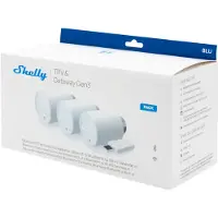 Shelly Plug & Play"3x Blu TRV & Gateway Gen3" Heizkörperthermostat+ 3x