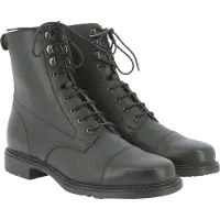 Ekkia EQUITHÈME Dandy Damen Reitstieflette Schnürstieflette Rindsleder, Farbe:schwarz, Größe:37