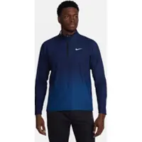 Nike Tour Dri-FIT ADV-Golfoberteil mit Halbreißverschluss für Herren - Blau |Größe S