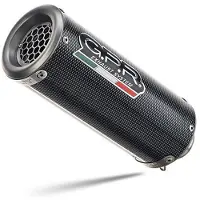 Gpr Exhaust Systems M3 Poppy Yamaha Mt-25 250 2016-2017 E3 Round Homologierter Slip On Schalldämpfer
