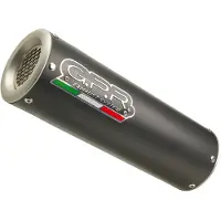 Gpr Exhaust Systems M3 Black Titanium Cf Moto 400 Nk 19-20 Ref:cf.5.cat.m3.bt Stainless Steel Slip On Homologierter Schalldämpfer