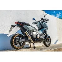 Gpr Exhaust Systems M3 Titanium Natural Honda Forza 750 2021-2024 E5 Round Homologierter Slip On Schalldämpfer